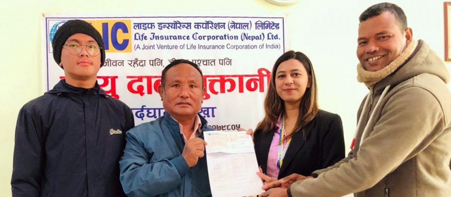 एलआईसी नेपालद्वारा मृत्यु दाबी भुक्तानी 